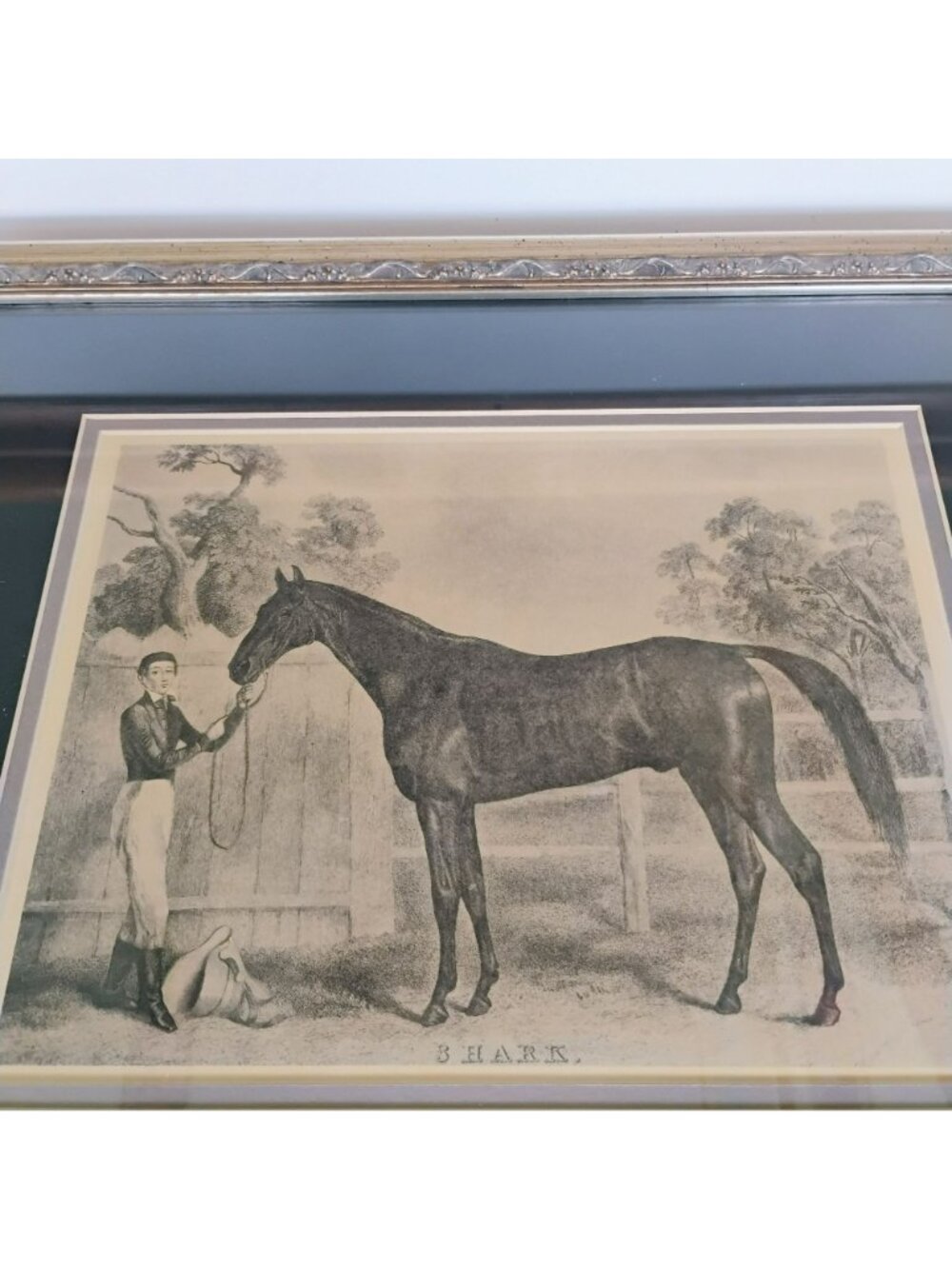 Vintage Framed Equestrian Horse Art Prints - Set of 4 Gallery Wall Decor - Picture 5 of 16
